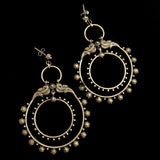 Buy Stylish Silver Hoop Earrings Online - Concentric Hoops - Quirksmith