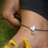 Buy Nazar Battu Online - Udaan Nazarbattu - Anklet in Silver at Quirksmith