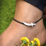 Shop for Black Thread Anklets Online -Quirksmith