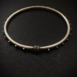 Qxidised Silver Anklets online - Quirksmith Tribal Anklet Kada