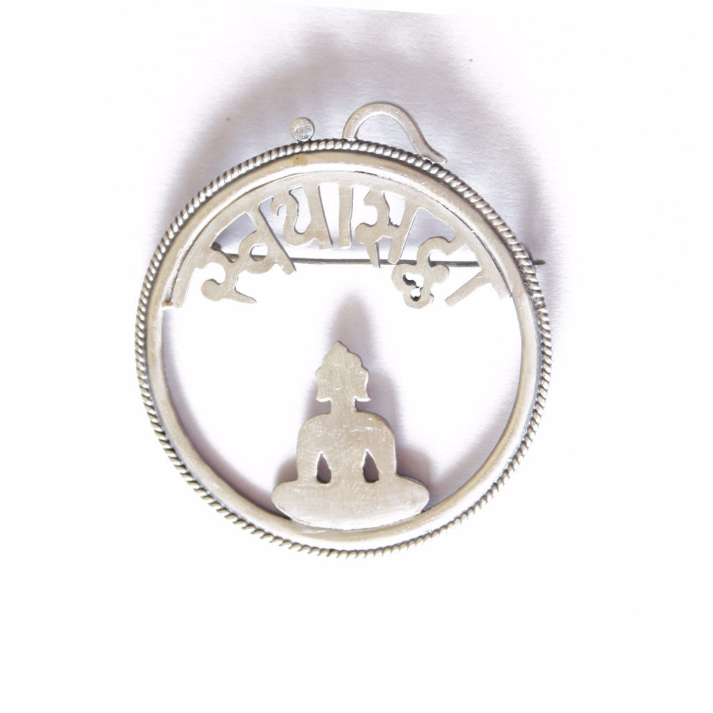 stylish handmade silver  brooches online India