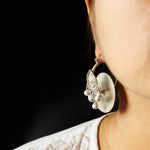 Buy Trendy Silver Earrings Online in India - Gramophone Earrings - Quirksmith