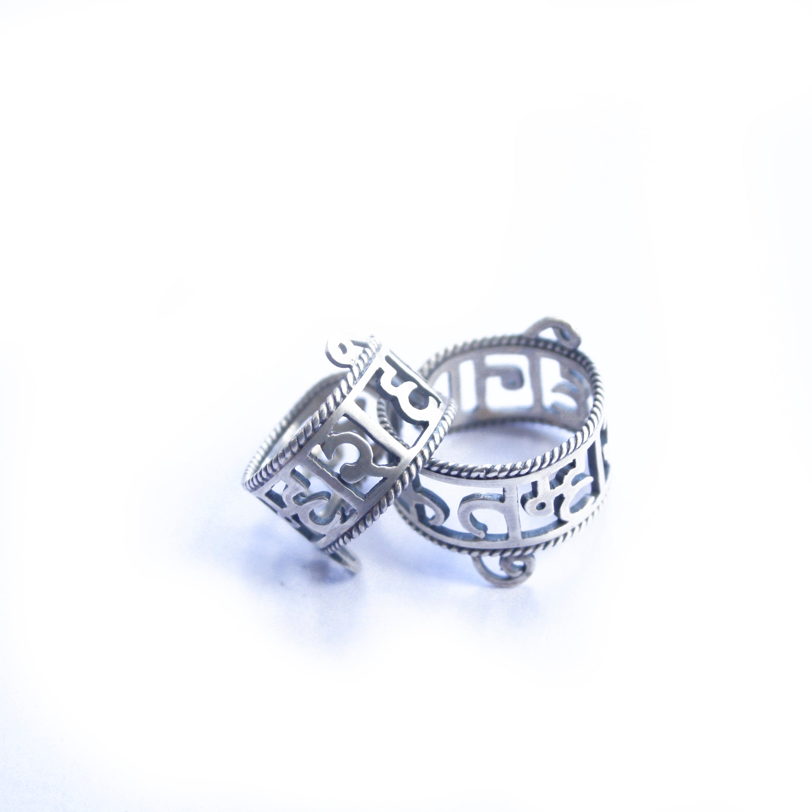 Shop Silver Designer thumb Rings for couples Online - Quirksmith