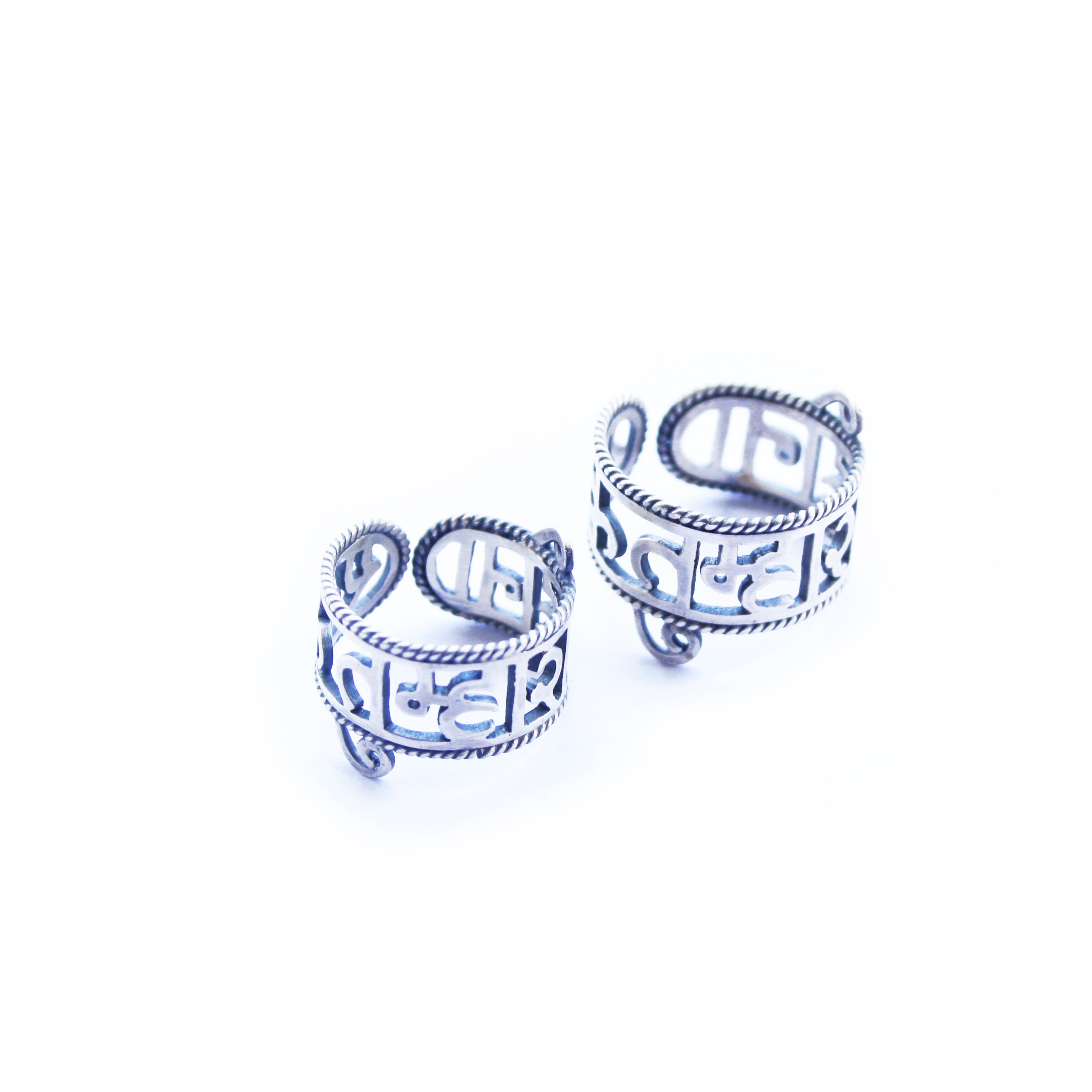 Buy Sterling Silver collection of thumb Rings - Quirksmith