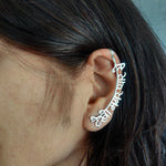 Buy Stylish Silver Ear Cuffs Online - Quirksmith 