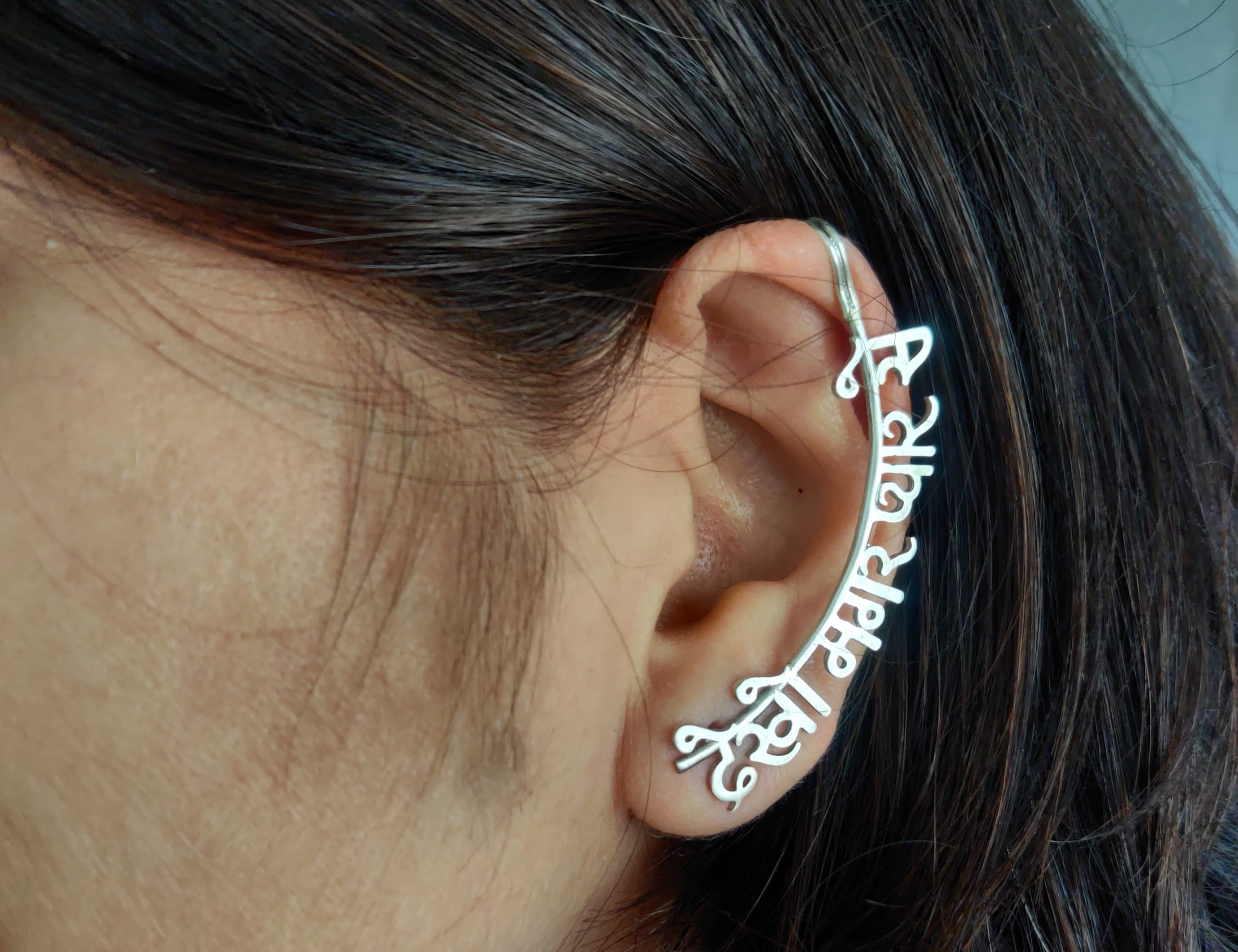 Buy Stylish Silver Ear Cuffs Online - Quirksmith 