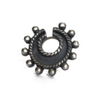 Buy oxidized silver nosepin designs online - Horse Shoe Nosepin - Quirksmith