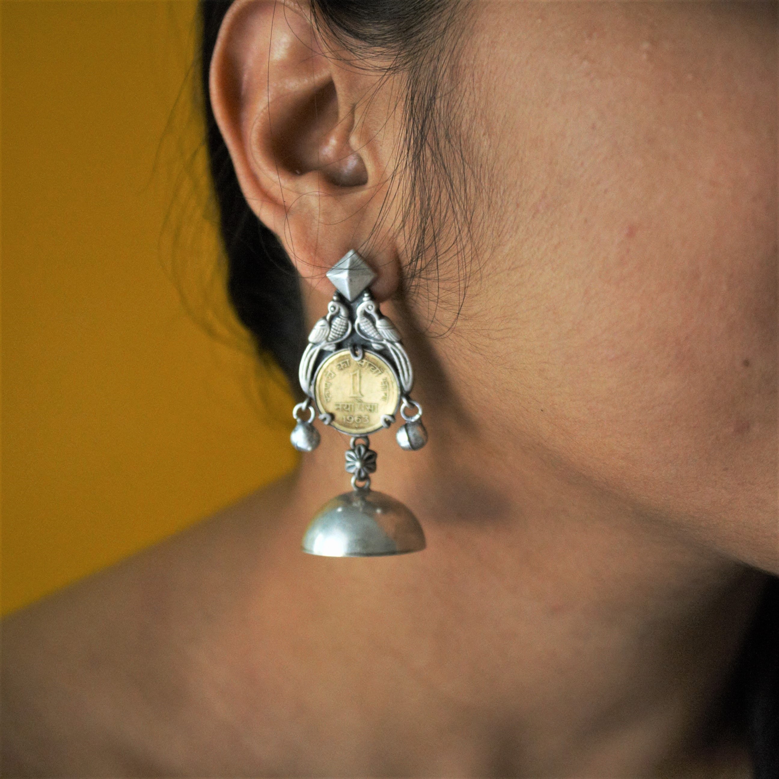 Unique jhumka earrings