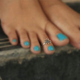 Shop best toe ring designs online - Boat Wheel Toe Ring - Quirksmith