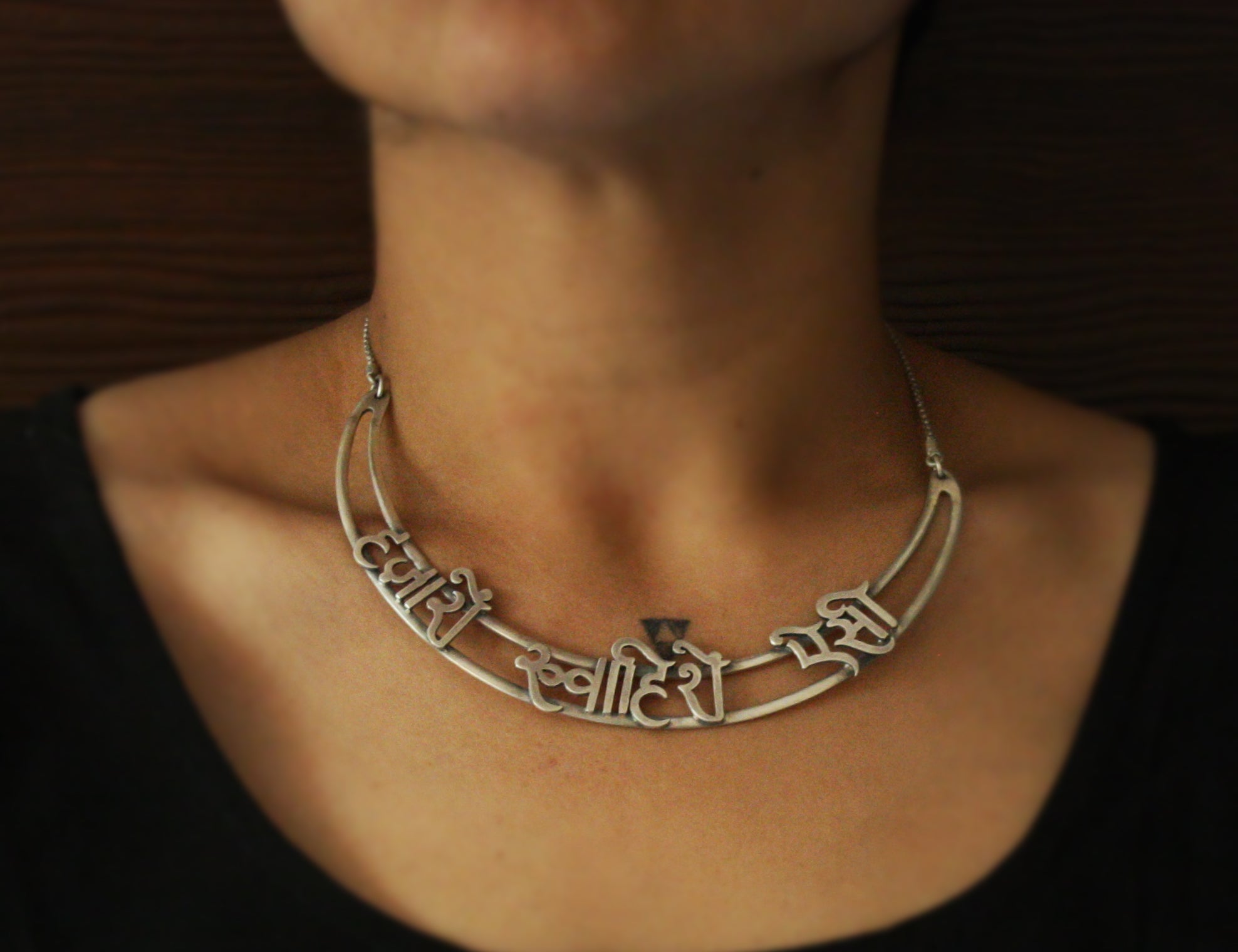 Unveil the beauty of Quirksmith's Hazaaron Khwahishein Aisi Necklace, a sterling silver showcased on Shark Tank India.