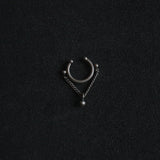 Unveil the uniqueness of Quirksmith's Jhoola Septum Ring, featured on shark tank India. Handcrafted in 92.5 Silver.