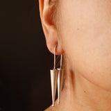 Buy Trendy Silver Earrings Online in India -  Warrior Earrings by Quirksmith