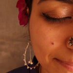 Silver Hoop Earrings Online India - Quirksmith