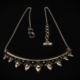 Buy Beautiful Silver Necklace Online - Kaliyaan Necklace from Quirksmith