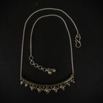 Buy Beautiful Silver Necklace Online - floral motif Necklace from Quirksmith
