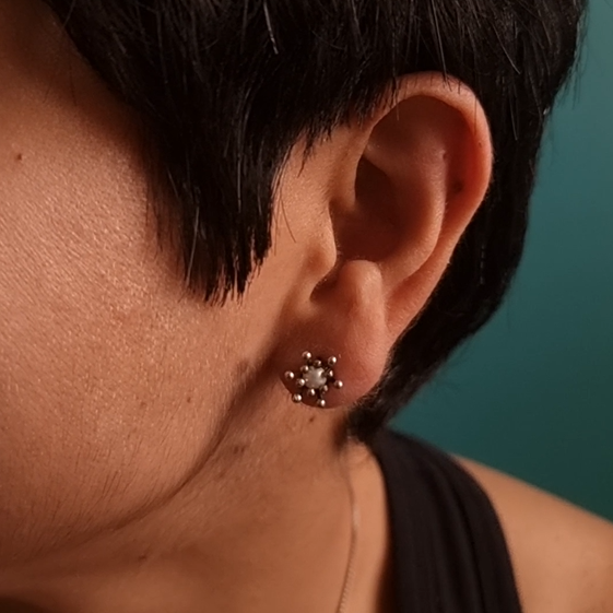 Buy Charming Silver Studs online - Quirksmith