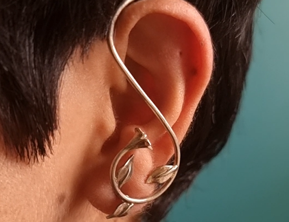 Buy Stylish Silver  Ear Cuffs Online - Quirksmith 