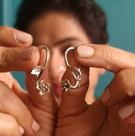 Buy Silver Earrings For Women Online - Quirksmith