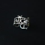 Shop for Silver Designer thumb Ring Online - Quirksmith