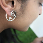Buy Trendy Silver Studs Online in India - Jaali Studs - Quirksmith