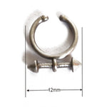 Twin Arrow Head Nosering/Septum Ring - Quirksmith