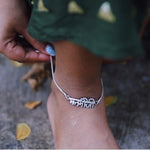 Trendy Silver Anklets by Quirksmith - Manmauji Anklet