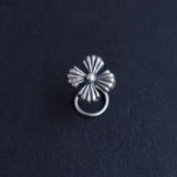 Textured Petals Nosepin - Wire - Quirksmith